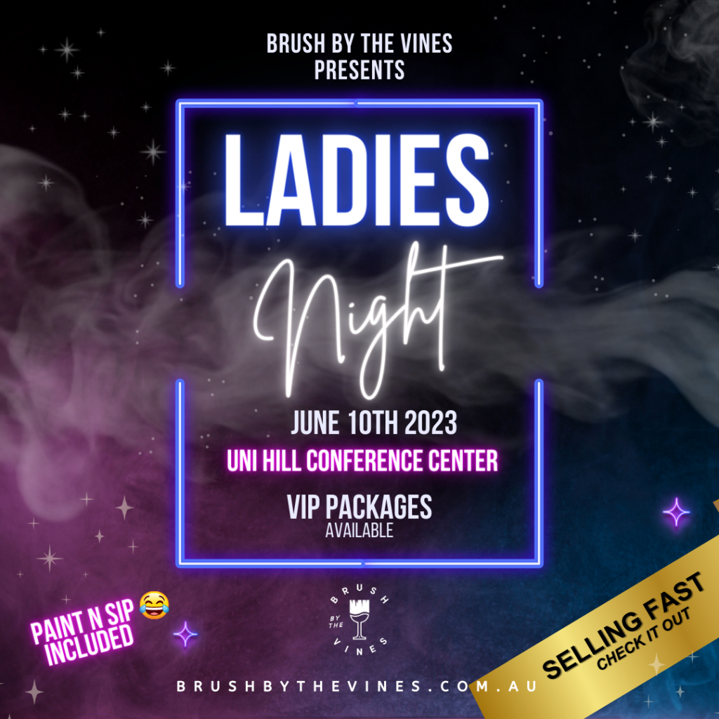 poster for ladies night