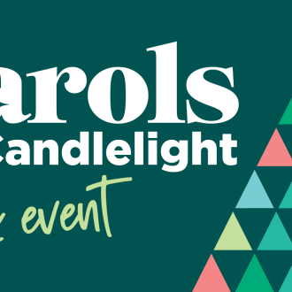 poster saying Carols by Candelight Free Event